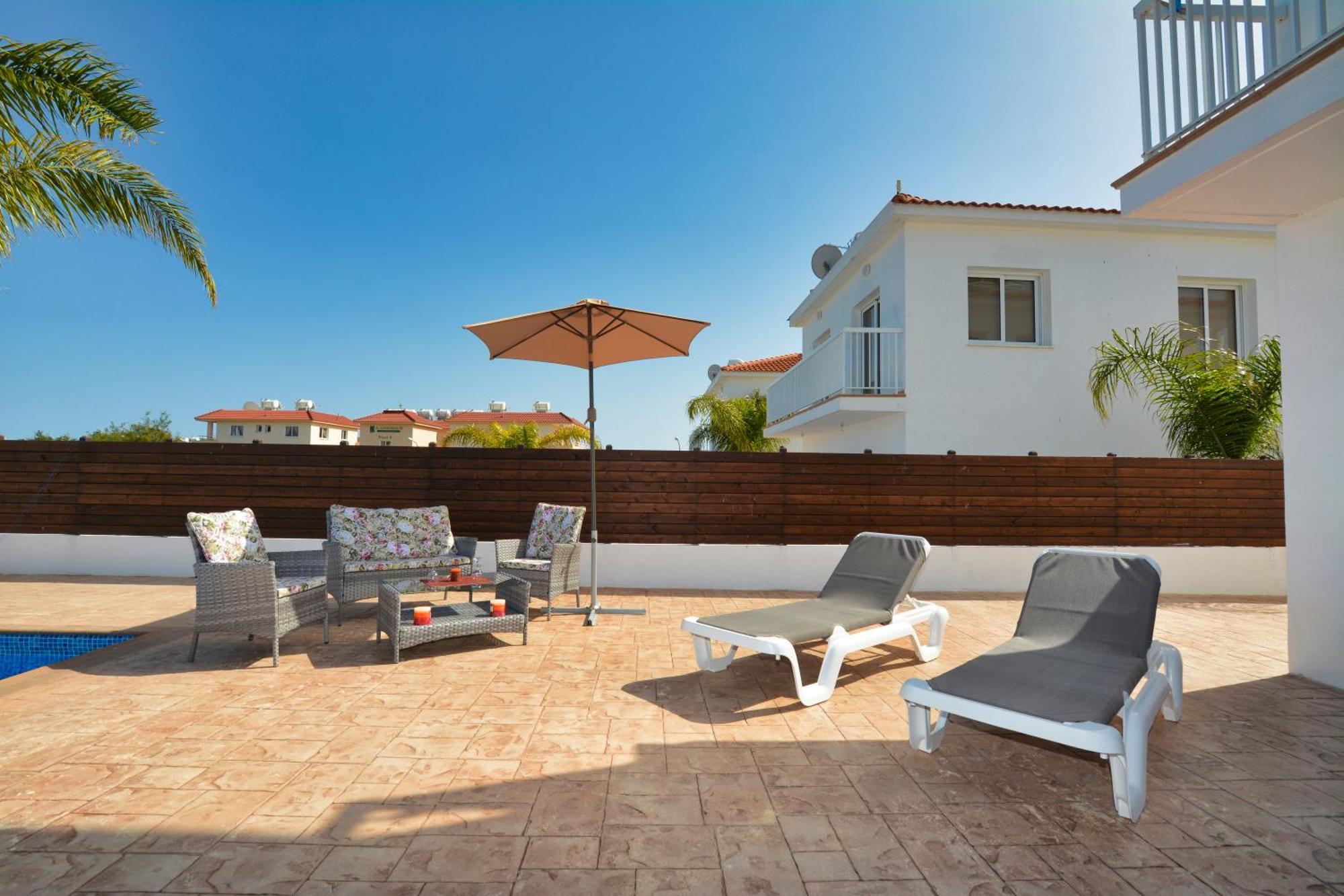 Nissi Villa Ourania Aya Napa Dış mekan fotoğraf
