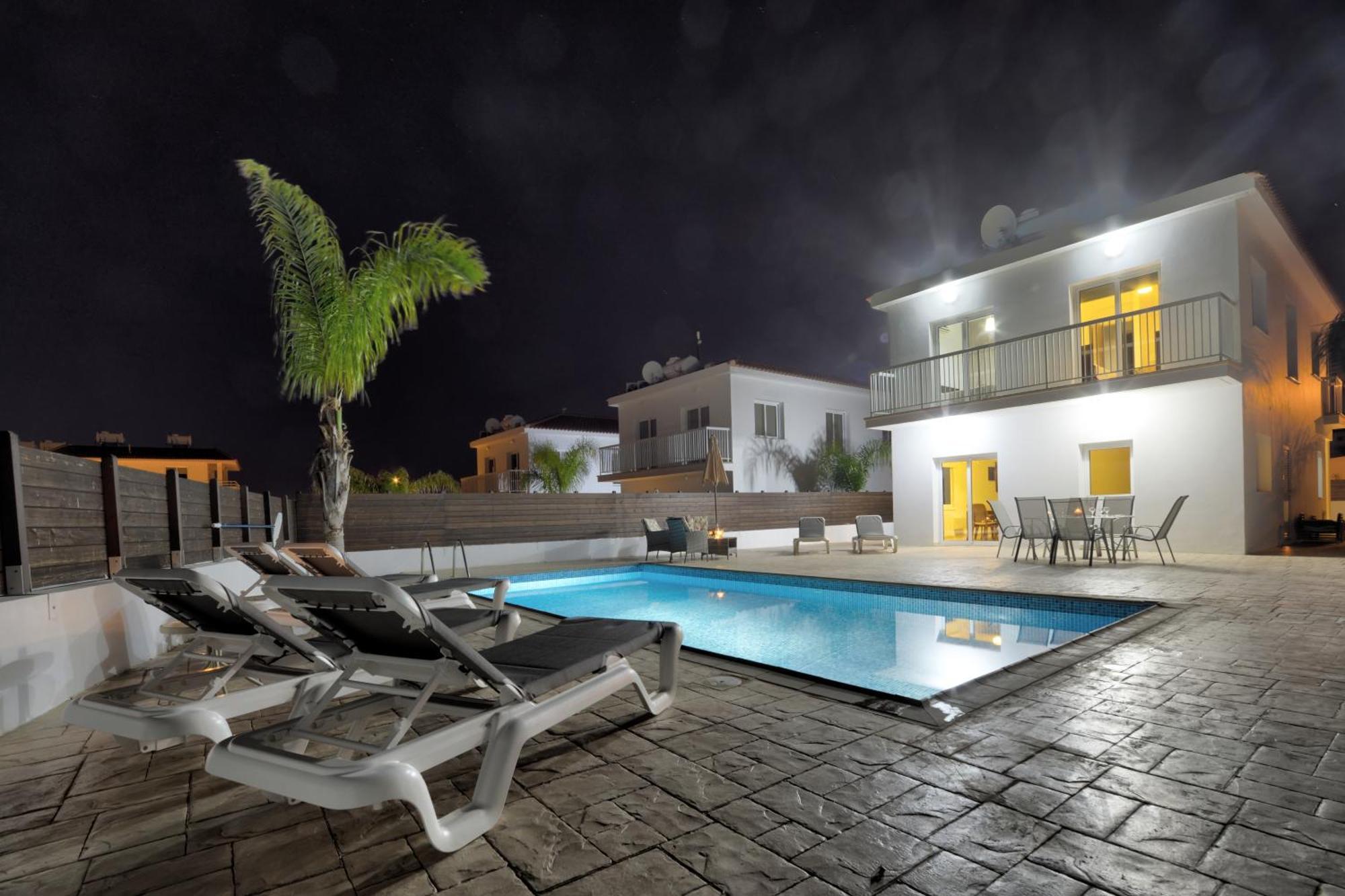 Nissi Villa Ourania Aya Napa Dış mekan fotoğraf